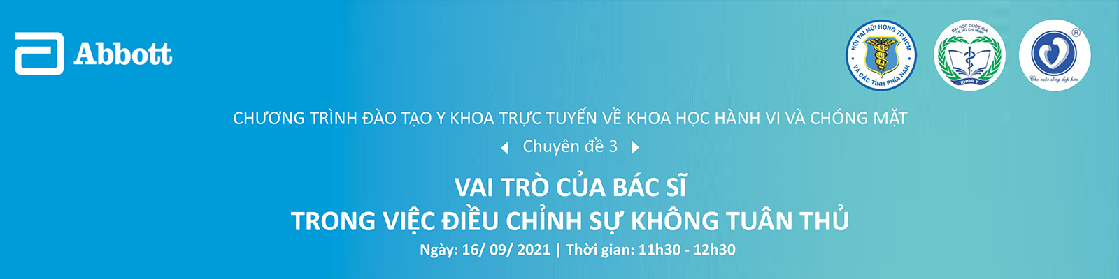 HỘI NGHỊ VỀ VAI TRÒ CỦA BÁC SĨ TRONG VIỆC ĐIỀU CHỈNH SỰ KHÔNG TUÂN THỦ